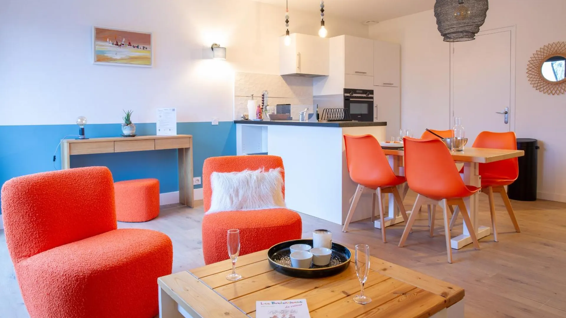 350M Plage De La Cale De Beg Meil, Cocon Pour 2 Фуэнан Франция